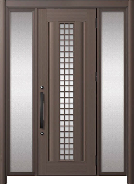 リシェント入り口・入口部屋の入り口3 軽銀操作手順 / 手動 両袖_ランマなし C20N型(軽銀色) 特注 W：1,054～1,895粍 × H：1,738～2,438粍 LIXIL TOSTEM
