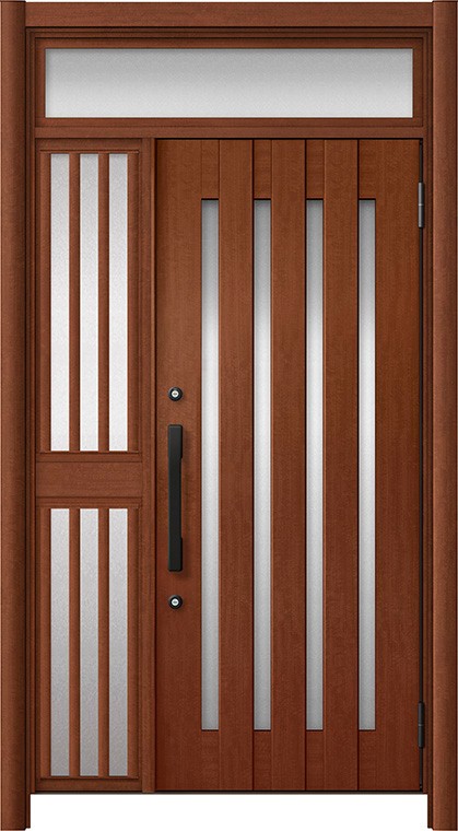 リシェント部屋の入り口部屋の入り口3 軽銀遣りかた / 手動 片袖飾りつけ-中桟付き郵便うけなし_ランマ付き添い人 C17N型(肌理調) 特注 W：930～1,446粍 × H：1,973～2,600粍 LIXIL TOSTEM