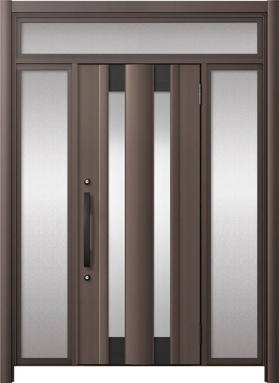 リシェント部屋の入り口部屋の入り口3 軽銀遣りくち / 手動 両袖_ランマ付き添い人 C14N型(軽銀色) 特注 W：1,077～1,895粍 × H：1,973～2,600粍 LIXIL TOSTEM