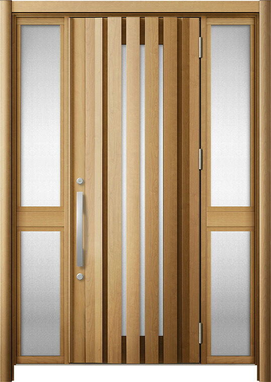 リシェント 部屋の入り口部屋の入り口3 断熱遣りかた / 非防火 K2 G14型 肌理調 両袖 中桟付郵便うけ皆無 特注大きさ W：1,244～1,695粍 × H：1,739～2,439粍 押しかぶせる工法 LIXIL TOSTEM