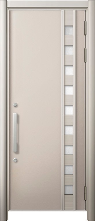 リシェント 部屋の入り口部屋の入り口3 高断熱遣りくち / 非防火 16N型 軽銀色 片くい違い 特注大きさ W：764～943粍 × H：1,841～2,356粍 取りまかなう工法 LIXIL リクシル TOSTEM トステム