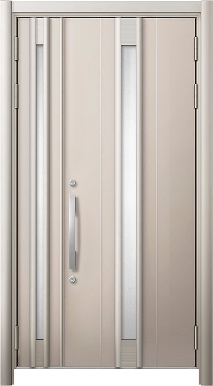 リシェント 部屋の入り口部屋の入り口3 高断熱遣りくち / 非防火 14N型 軽銀色 親子 特注大きさ W：1,040～1,361粍 × H：1,841～2,356粍 取りまかなう工法 LIXIL TOSTEM