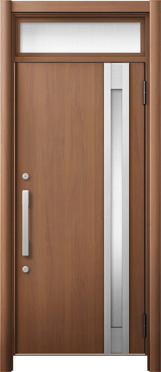 リシェント 部屋の入り口部屋の入り口3 高断熱遣りくち / 非防火 15N型 肌理調 片くい違いランマ付き添い人 特注大きさ W：764～943粍 × H：2,076～2,600粍 取りまかなう工法 LIXIL TOSTEM