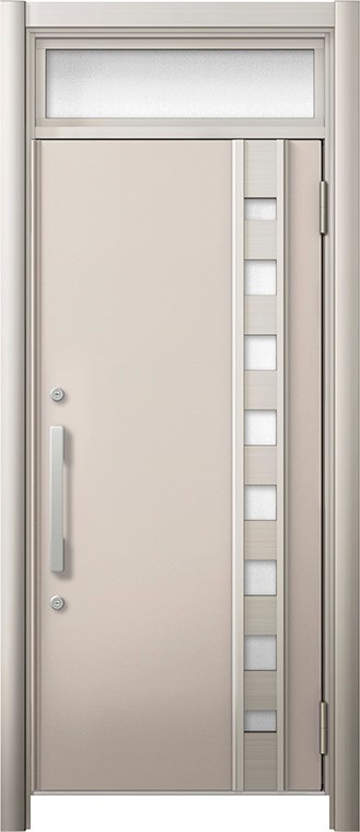 リシェント 部屋の入り口部屋の入り口3 高断熱遣りくち / 非防火 16N型 軽銀色 片くい違いランマ付き添い人 特注大きさ W：764～943粍 × H：2,076～2,600粍 取りまかなう工法 LIXIL TOSTEM