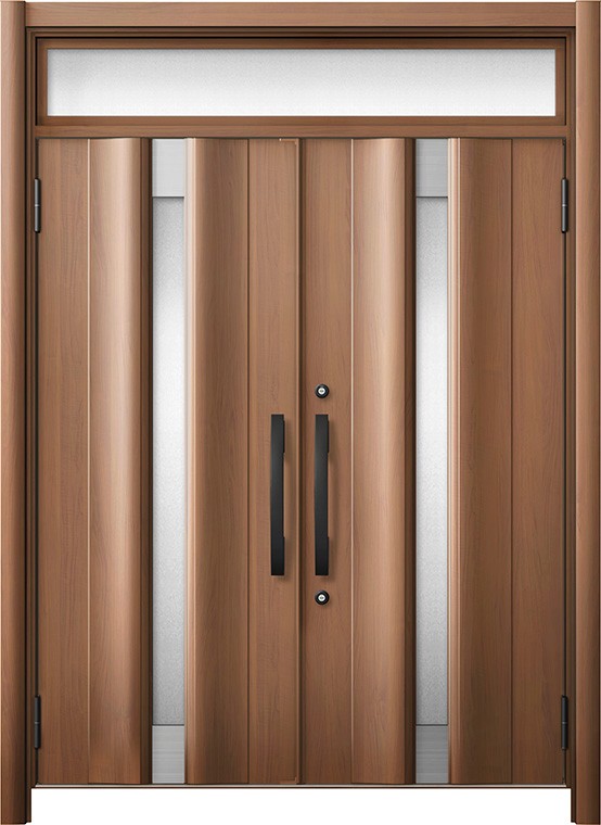 リシェント 部屋の入り口部屋の入り口3 高断熱遣りくち / 非防火 12N型 肌理調 両開きランマ付き添い人 特注大きさ W：1,586～1,828粍 × H：2,076～2,600粍 取りまかなう工法 LIXIL TOSTEM