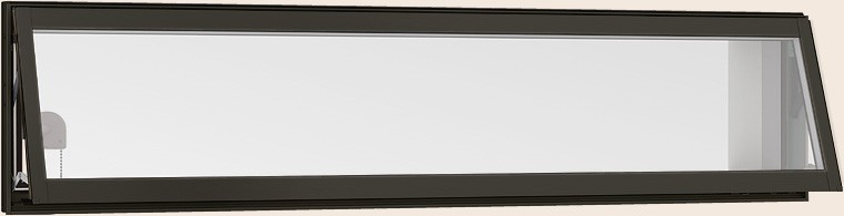 サーモスL 高所用横すべり出し窓 オペレーターハンドル Low-E複層ガラス / アルミスペーサー仕様 16005 W：1,640mm × H：570mm LIXIL リクシル