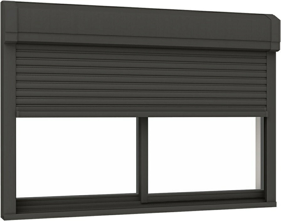 TW 防火戸 シャッター付引違い2枚建て / 電動 複層硝子遣りかた 11913 W：1,235粍 × H：1,370粍 LIXIL リクシル TOSTEM  トステム