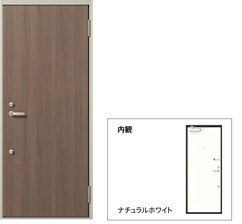 リジェーロα アパルトマン部屋の入り口 非防火 11型 2鍵を掛ける / K3遣りかた ランマなし W：785粍 × H：1,912粍 LIXIL リクシル TOSTEM トステム 部屋の入り口 取り替えっこ