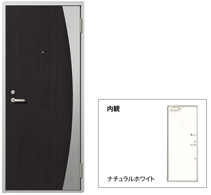 リジェーロα アパルトマン部屋の入り口 非防火 13型 1鍵を掛ける / K4遣りかた ランマなし W：785粍 × H：1,912粍 LIXIL リクシル TOSTEM トステム 部屋の入り口 取り替えっこ