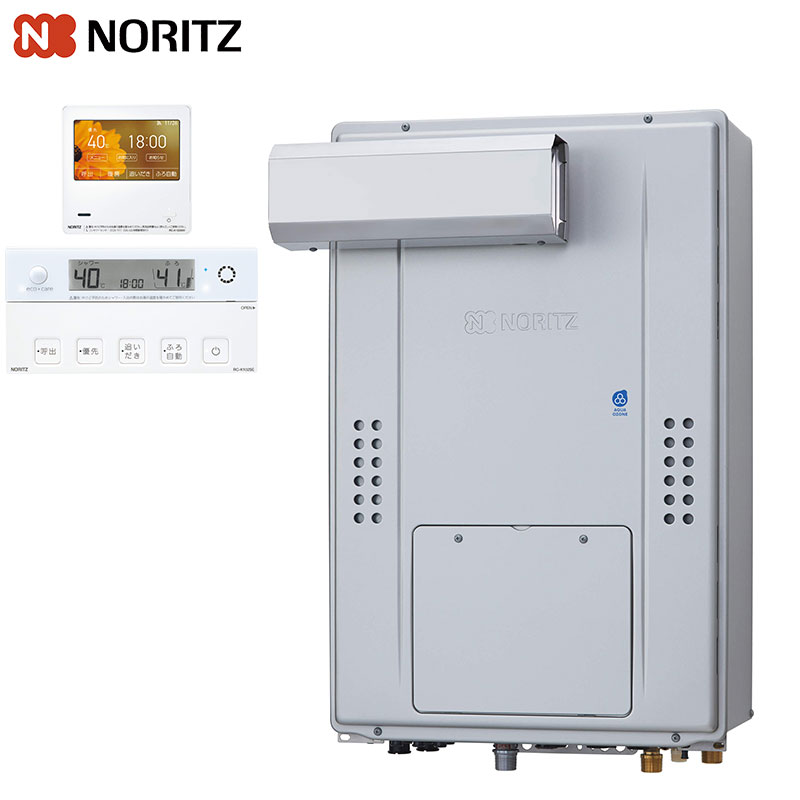 ノーリツ 熱源機  エコジョーズ 風呂場・勝手もと遠隔操作仕掛ける 2熱度 6P熱動弁内蔵 2-6 暖房装置電気容量14.0kW アルコーブとり備える型 割り増し金 フルオート 24号 GTH-C2471PWAW6H-L-BL 13A+RC-K102EW