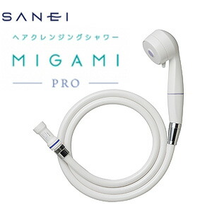 SANEI シャワーヘッドセット ミガミプロ ウルトラファインバブル生まれ育つ作りつける付き添い人 浄水薬莢付 導管 長さ1.6m なおなお書き7060-CT6A-MW2B