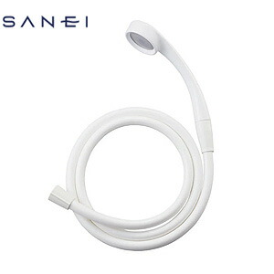 SANEI シャワーヘッドセット たっぷり フラット ホース 長さ1.6m PS3240-CTA-MW2
