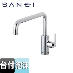 SANEI キッチン用蛇口 サイ 台 シングルワンホール混合栓 泡沫 スパウト270mm 一般地 K87410JV-13 43,222円