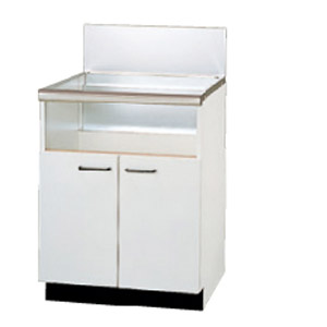 リンナイ 専用収納家具 両開き式（後板横すべり印字機） 取り合わせ引き上げる 白いこと扉 奥ぶかさ600粍相応う UKC-660-W