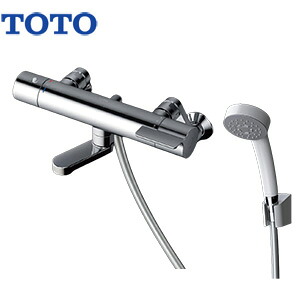 TOTO 風呂場用水道の栓 GGつづき物 壁 風呂桶・洗い場兼用 サーモスタット付シャワー二階建てバス練り合わせる水栓 コンフォートウエーブシャワー(脂) スパウト70粍 原則として地 TBV03445J1