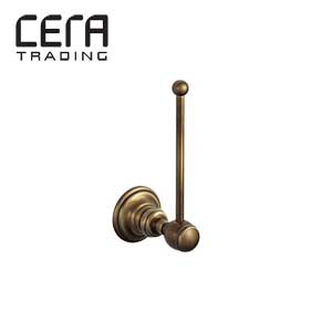 CERA スペア部品紙巻きタバコ器 オリュス社 ニューレトロ アンティークブラス 付属物 HR63618-AB ペーパーホルダーカバー-トイレマット・カバー・シート-日用品雑貨・文房具・手芸