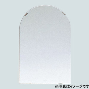 TOTO 化粧鏡 アーチ形 600&times;750 耐食鏡 アクセサリー YM6075FA｜リフォームネクスト