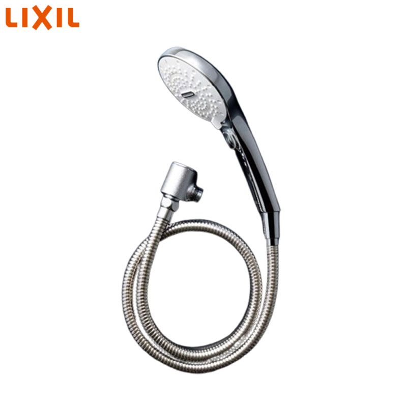 LIXIL シャワーヘッドセット 取り替え用部分品 SPA U 取り替えっこ付 めっき 金属元素調しろがね色導管 長さ1.6m 繋ぎ合わせる螺旋釘:M20×1 BF-SR7MBGE(1.6)-AT