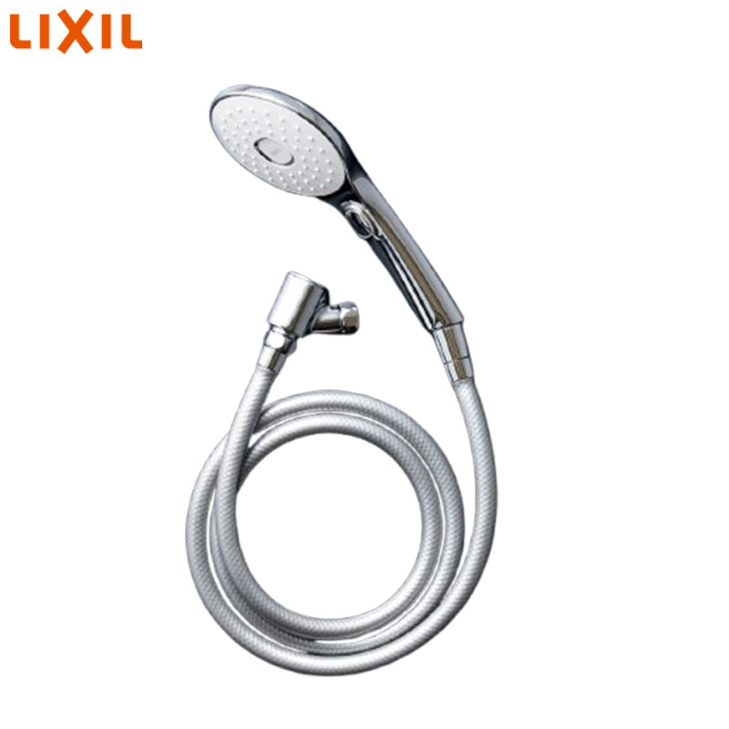 LIXIL シャワーヘッドセット 取り替え用一部分 エコアクアPlus 取り替えっこ付 めっき 金属元素調しろがね色配管 長さ1.6m 繋ぎ合わせるねじ釘:G1/2 BF-SL7MBGE(1.6)-10-AT