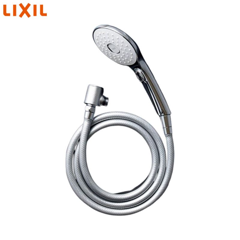 LIXIL シャワーヘッドセット 取り替え用一部分 エコアクアPlus 取り替えっこ付 めっき 金属元素調しろがね色配管 長さ1.6m 繋ぎ合わせるねじ釘:M20×1 BF-SL7MBGE(1.6)-AT