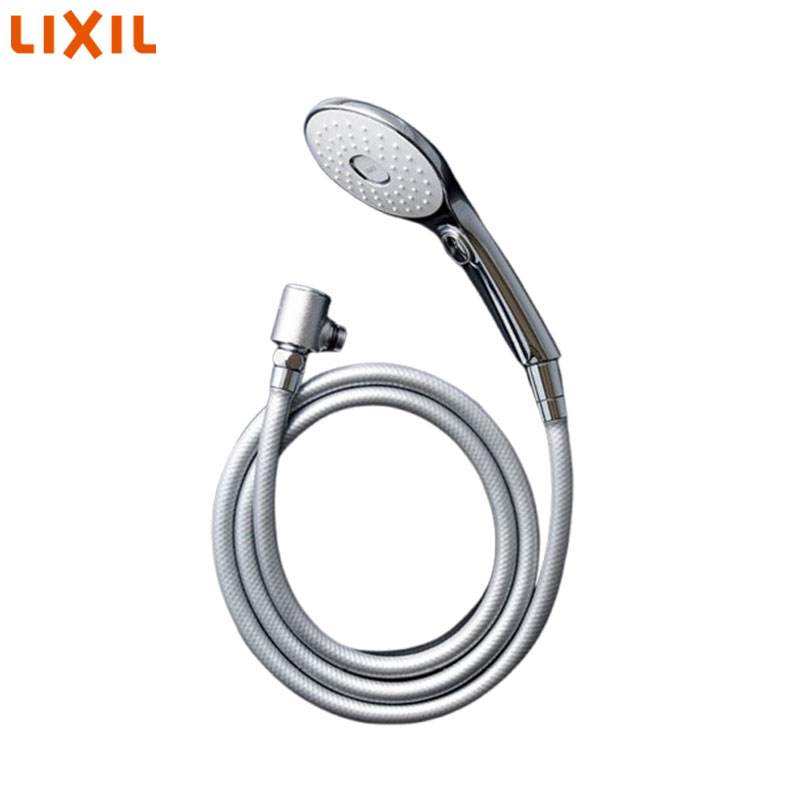 LIXIL シャワーヘッドセット 取り替え用一部分 エコアクアPlus 取り替えっこ付 めっき 金属元素調しろがね色配管 長さ1.8m 繋ぎ合わせるねじ釘:M20×1 BF-SL7MBGE(1.8)-AT