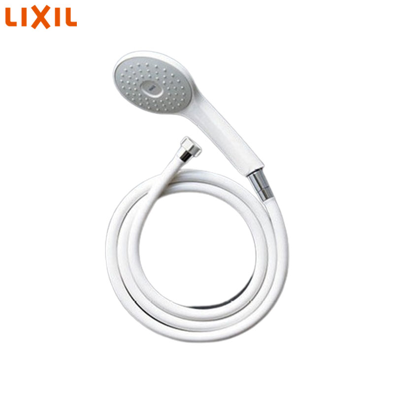 LIXIL シャワーヘッドセット 取り替え用部分品 エコアクアPlus 脂製部真菌導管 長さ1.8m 繋ぎ合わせる螺旋釘:G1/2 BF-SJ7BP(1.8)