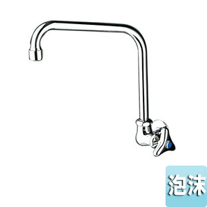 TOTO ユーティリティ用蛇口 壁 単水栓 13mm 横水栓 泡沫 節水こま 首長205mm 一般地・寒冷地共用 T131BUN13C