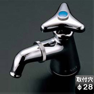 TOTO 洗面用蛇口 台 単水栓 13mm φ28 立水栓 節水こま 首長75mm 一般地 T210SNSC
