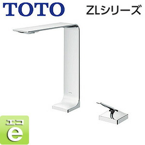 TOTO 洗面用水道の栓 ZLつづき物 台 シングル生き胆練りあわせる水栓 φ35 エコシングル 滝状 金属元素 旗がしら164粍 一うしろ押しなし 原則として地 TLP02308JA