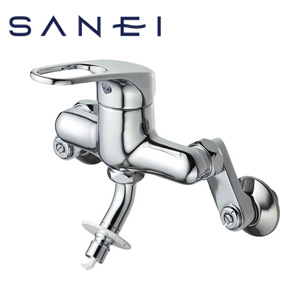 SANEI 洗い濯ぎ機用水道の栓 壁 シングル生き胆練りあわせる栓 洗い濯ぎ機用水栓 ストッパー付 原則として地 K1700TV-13