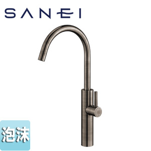 SANEI ●洗面用水道の栓 台 単水栓 立水栓 スパウト168粍 陶器 琥珀色(こはく) 原則として地 Y5475H-SJP-13