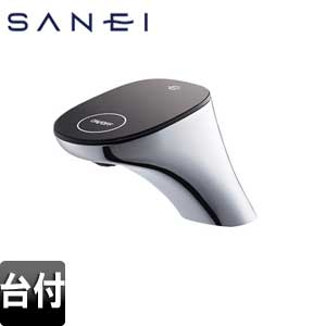 SANEI 洗面用蛇口 トッカータ 台 サーモワンホール洗面混合栓 タッチ式 スパウト155mm 一般地 EK480-13
