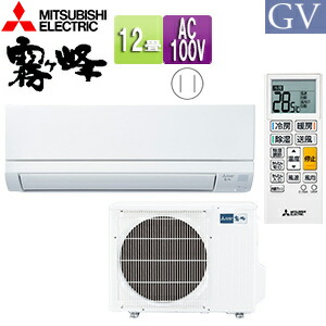 楽天市場】三菱電機 ルームエアコン GVシリーズ 100V 6畳 2.2kW 霧ヶ峰