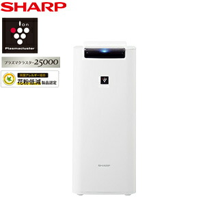 シャープ 【台数限定】【SALE】加湿空気清浄機 据置型 プラズマクラスター PM2.5対応 2.0L 加湿量420mL/h ～18畳まで ホワイト系 KI-RS40-W