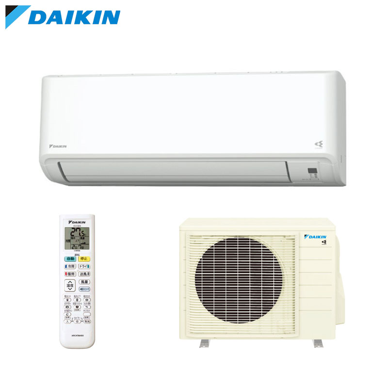 【送料無料】ダイキン ルームエアコン CXシリーズ 200V 23畳 7.1kW 2026年モデル ホワイト S716ATCP-W