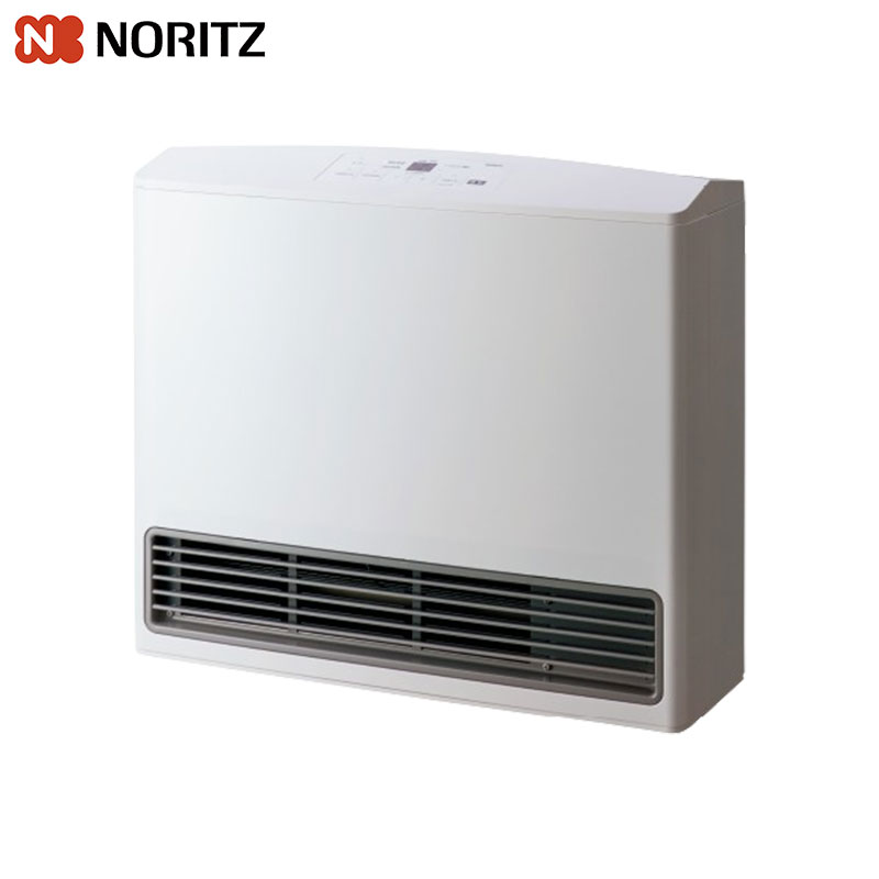 楽天市場】ノーリツ ガスファンヒーター GFH-2404S 〜9畳タイマー付き