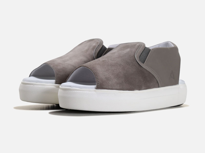 AMB(エーエムビー) / CAMURCA SLIP ON SANDAL グレイ メンズ シューズ 靴 スニーカー【送料無料】【サイズ交換可】