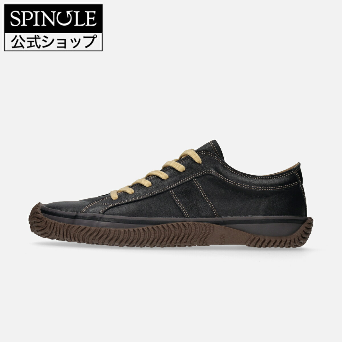 【スピングル公式店】SPINGLE SP-1066 Black スピングル SP-1066 ブラック 革 スニーカー【送料無料】【サイズ交換可】【楽ギフ_包装】