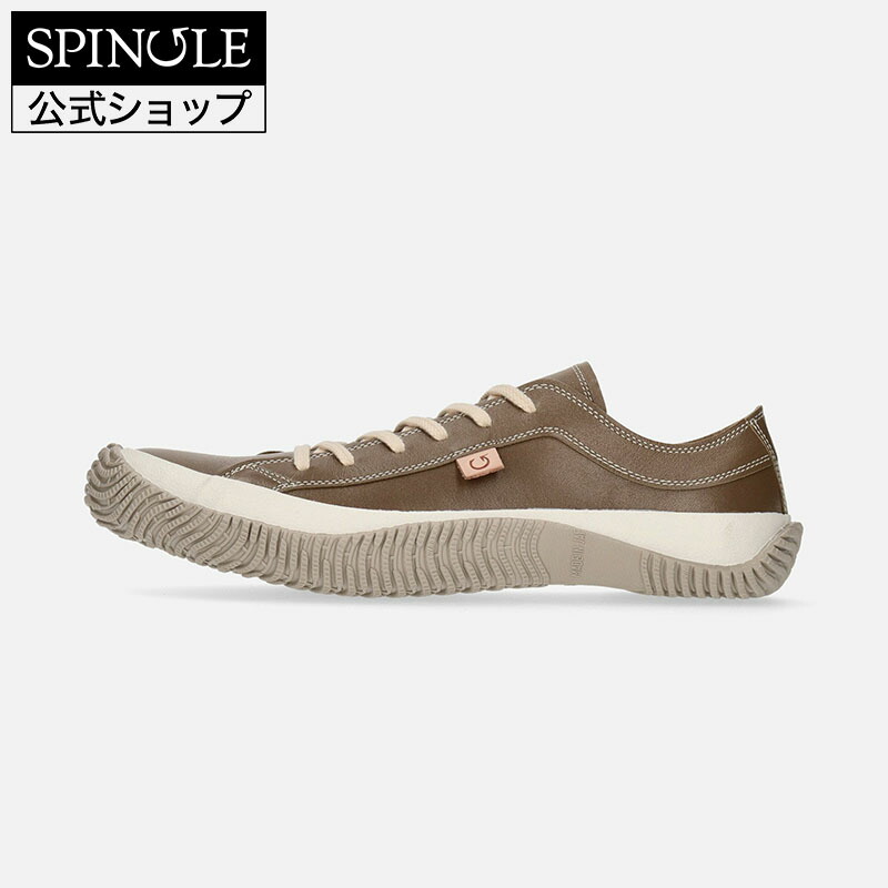 スピングル　カンガルーレザー　サイドゴア　24.5㎝　アイボリー SPINGLE 返品送料無料 スピングル スニーカー サイドゴア SP442-03 SP
