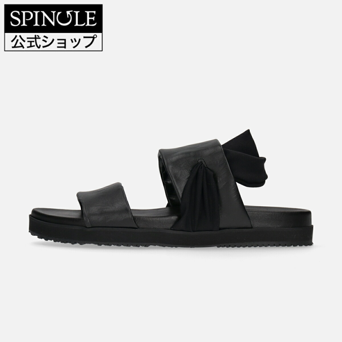 【百貨店SALE】【取り替えっこ返品無料】SPINGLE SP-1724 Black スピングル SP-1724 黒いこと 革 スニーカー【貨物輸送無料】【大きさ取り替えっこ可】【楽ギフ_荷拵え】