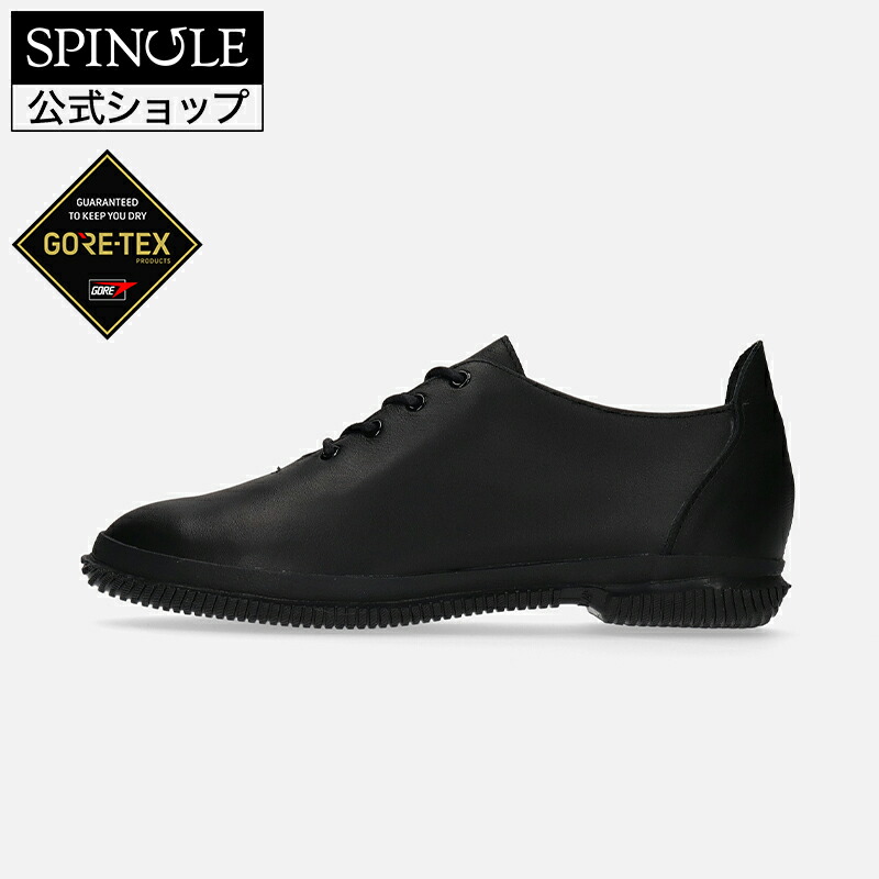 【百貨店SALE】【取り替えっこ返品無料】SPINGLE SP-1827 Black スピングル SP-1827 黒いこと 革 雨合羽 GORE-TEX レディース スニーカー日本製【貨物輸送無料】【大きさ取り替えっこ可】【楽ギフ_荷造り】