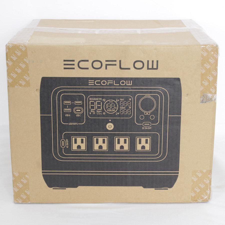 【未当てはめる】EcoFlow RIVER 2 Pro ZMR620-B-JP 携帯型ワット数 エコ流れ 三角洲 EFR620 本体
