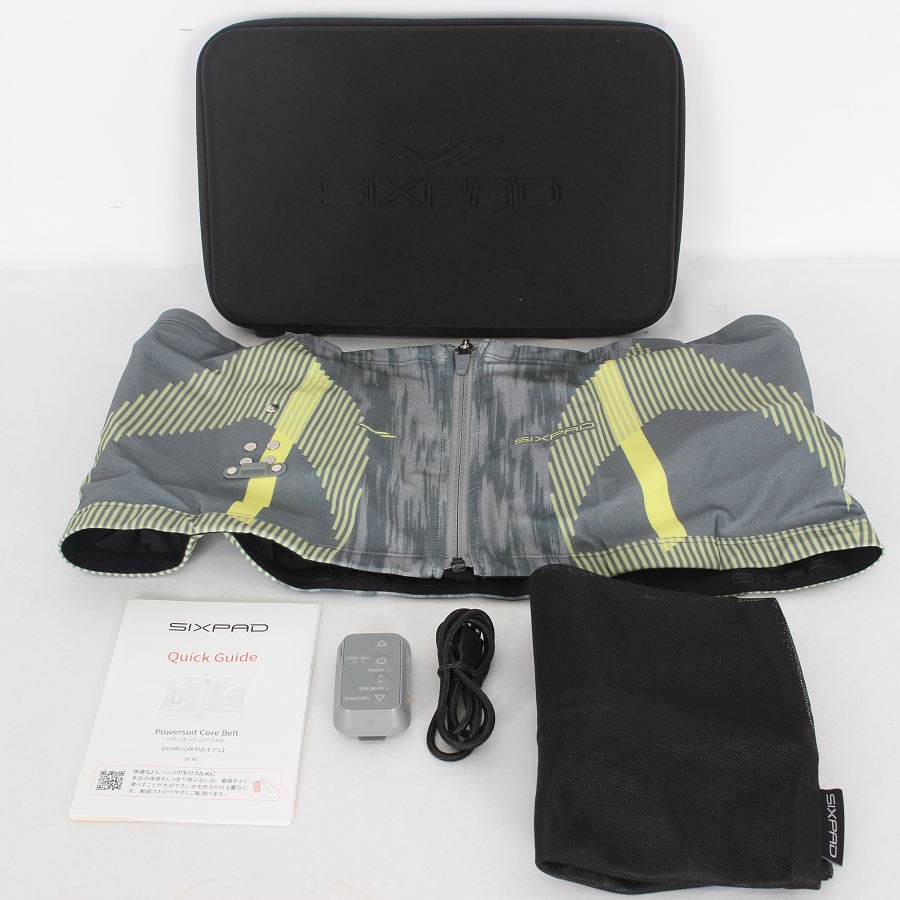 展示品 シックスパッド Powersuit Core Belt Lサイズ 正規品 SIXPAD Powersuit Core Belt (BLE)（シックスパッド パワー