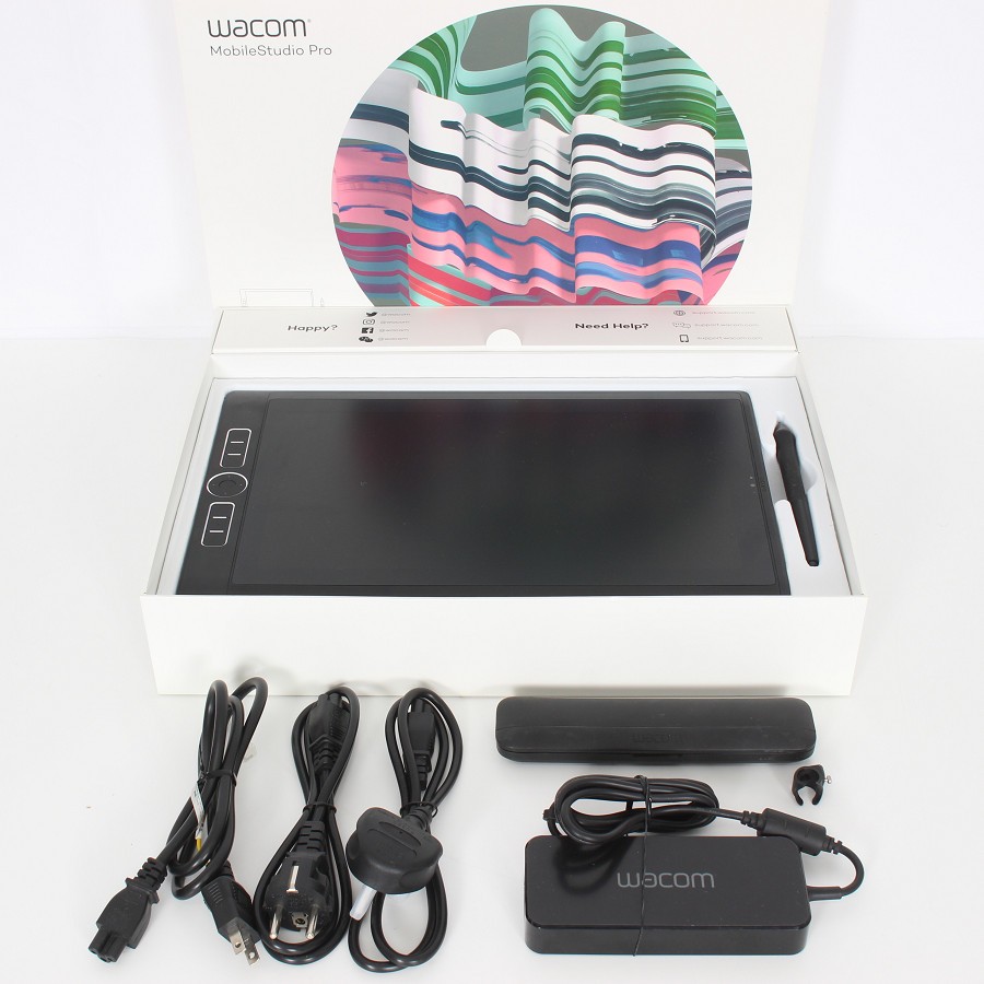 【美品】Wacom MobileStudio Pro 13 DTHW1321LK0D 液ため桶 i5 128GB 液晶 創造的 書き込み経口避妊薬 ワコム モバイルスタジオプロ 本体 【中古】