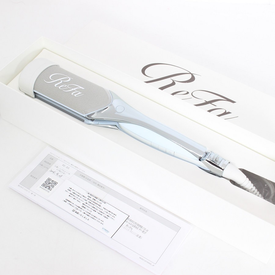 【新品】リファパワーストレート アイロン プロ RE-BS-02A ホワイト 楽天市場】MTG リファ パワー ストレートアイロン プロ ホワイト RE-BS