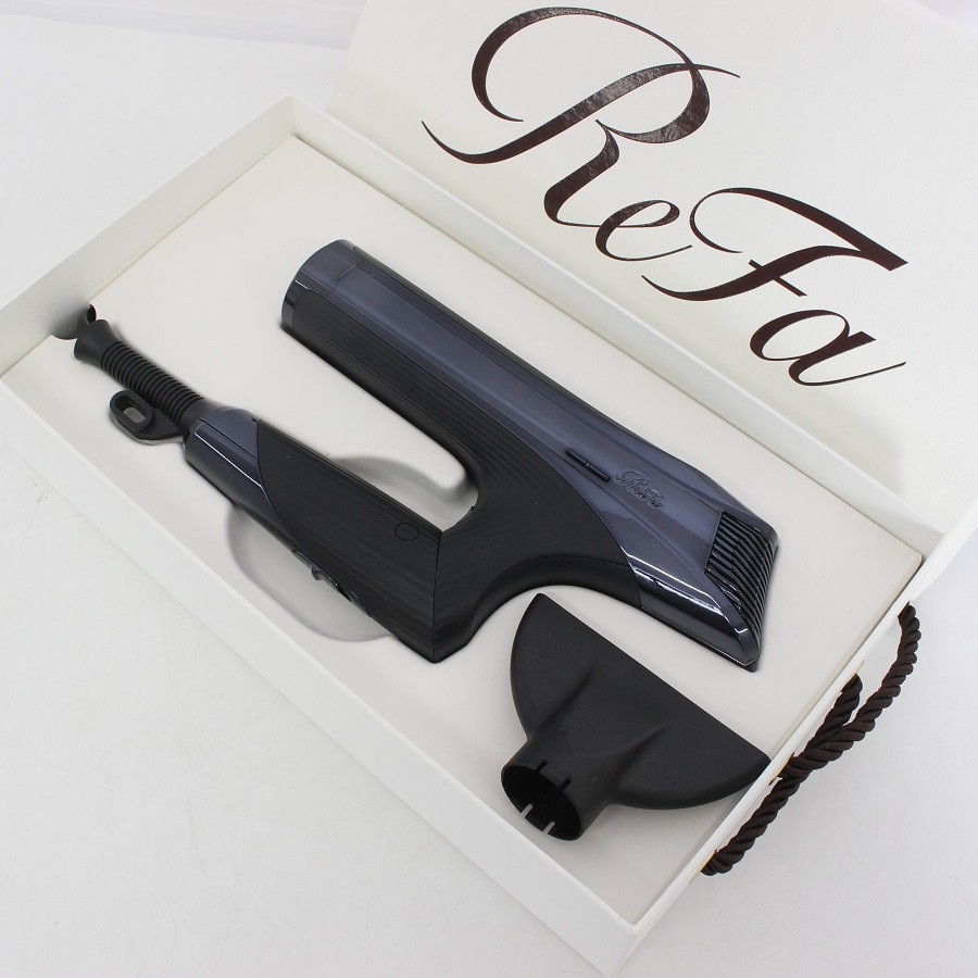 【百貨店SALE！押さえるクーポン券】【美品】MTG ReFa BEAUTECH DRYER S+ RE-BC-03A 黒いこと 髪の毛ドライヤー リファビューテック かっこ良い 本体 【中古】