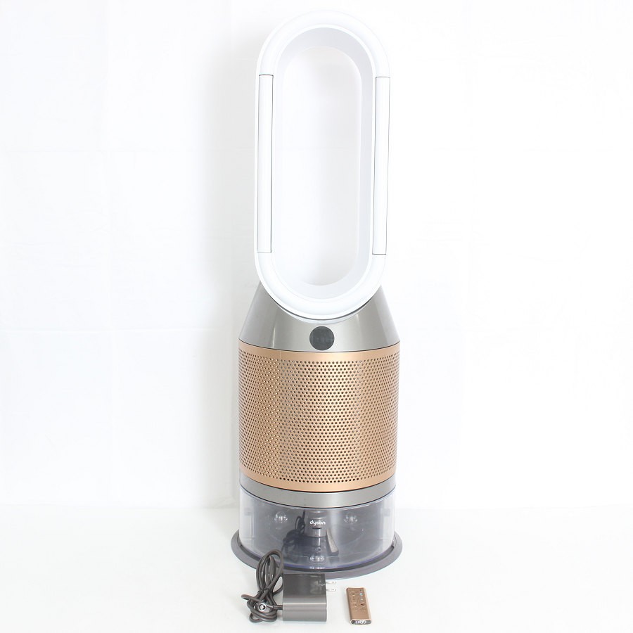 【美品】Dyson Purifier Humidify+Cool Formaldehyde PH04WGN 白いこと/ゴールド 加湿空気の状態汚れのない機 ピュリファイヤ ヒューミディファイ 冷やりとした ホルムアルデヒド ダイソン 本体 【中古】