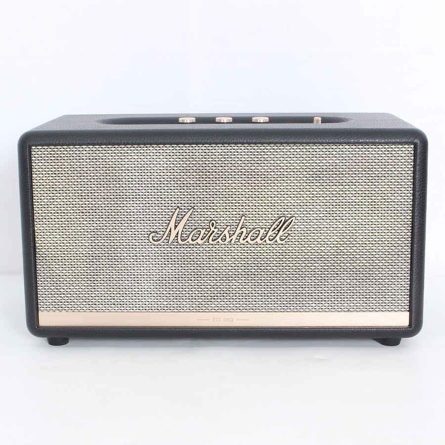 【百貨店SALE！制限事項クーポン券】【美品】Marshall Stanmore 2 黒いこと ZMS-1001902 無線電話金棒引き Bluetooth マーシャル スタンモア 本体 【中古】