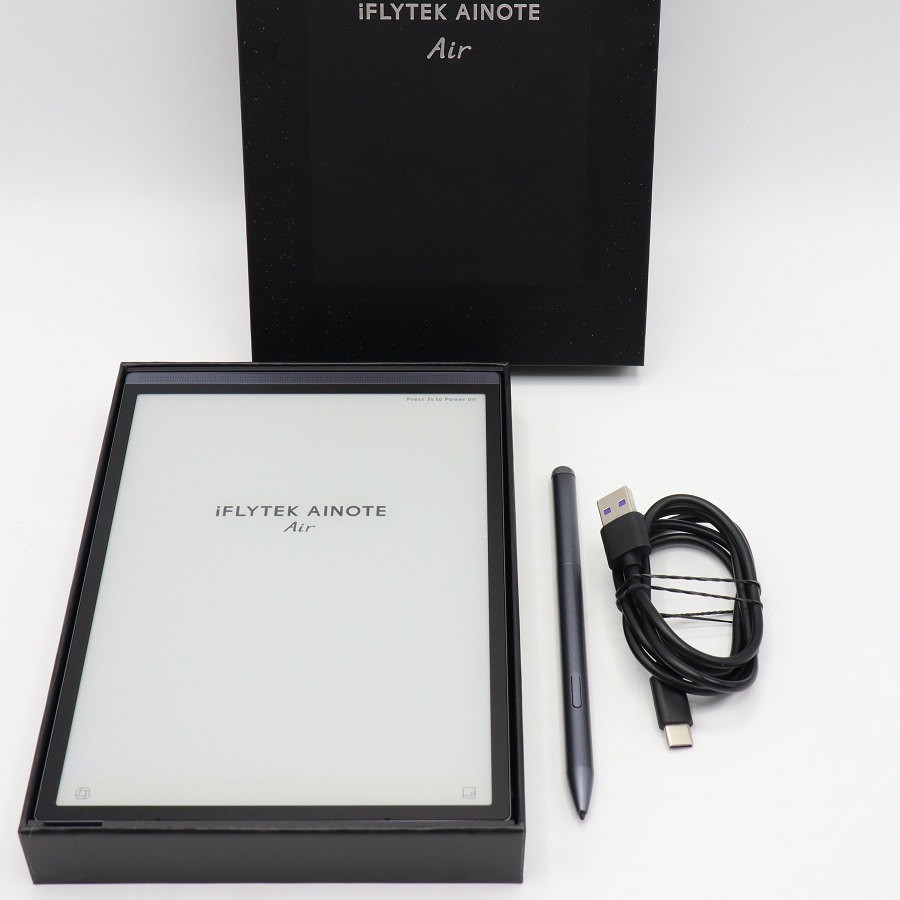 【百貨店SALE！制限事項クーポン券】【美品】iFLYTEK AINOTE Air 2 XF-DX-B282E かっこ良い万覚え帳 声音文字記号起こし 墨付き万覚え帳 アイフライテック 本体 【中古】