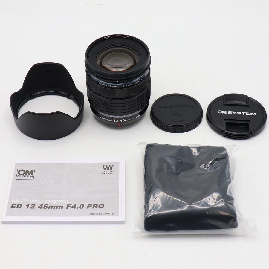 【百貨店SALE！押さえる引き換え証】【美品】オリンパス M.ZUIKO DIGITAL ED 12-45粍 F4.0 PRO 標準尺度望遠レンズ マイクロフォーサーズ 取り替えっこ水晶体 【中古】